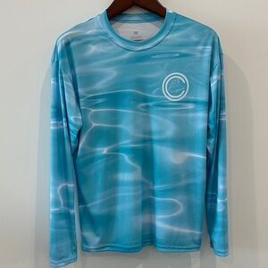 Blue Wave Men's Swim Shirt